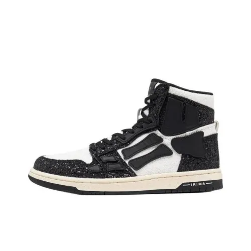 AMIRI Skateboard Shoes Men High-Top Black/White