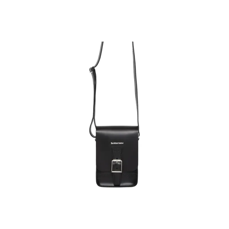 Dr.Martens Leather Crossbody Bag Regular Unisex Black-1