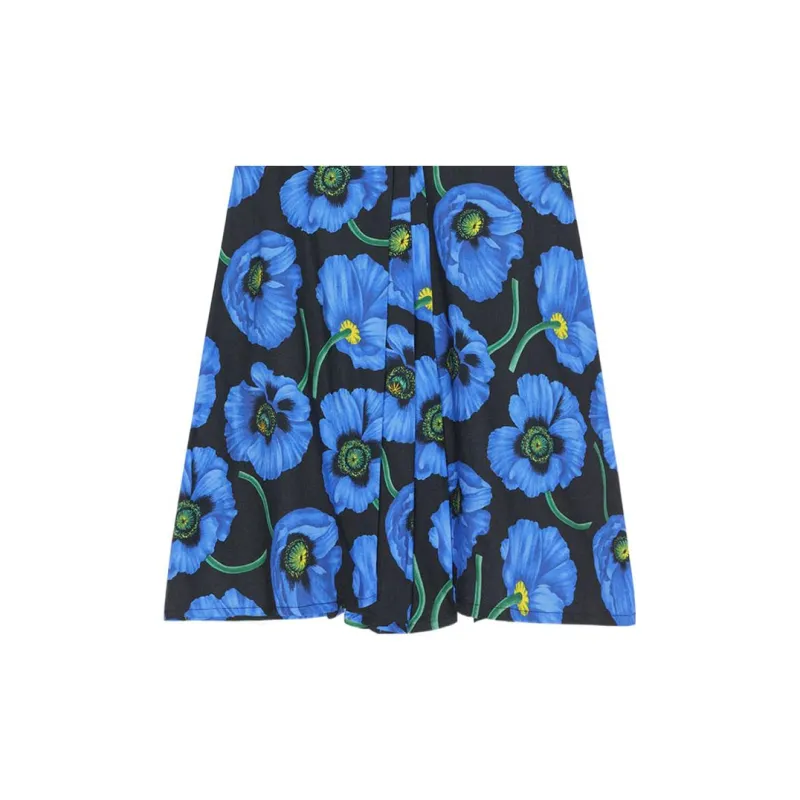 KENZO ×Nigo Collaboration FW22 Casual Long Skirt Women's Dark Blue-7