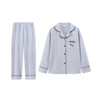 DanceBees Pajama Set Women's Gray