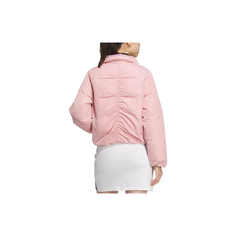 Adidas Originals FW24 NON QUILTING SHORT DOWN Jackets Coats Women's Miracle Purple Pink-2