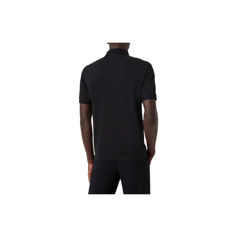 GIORGIO ARMANI Stretch Cotton Piqué Polo Shirt-3