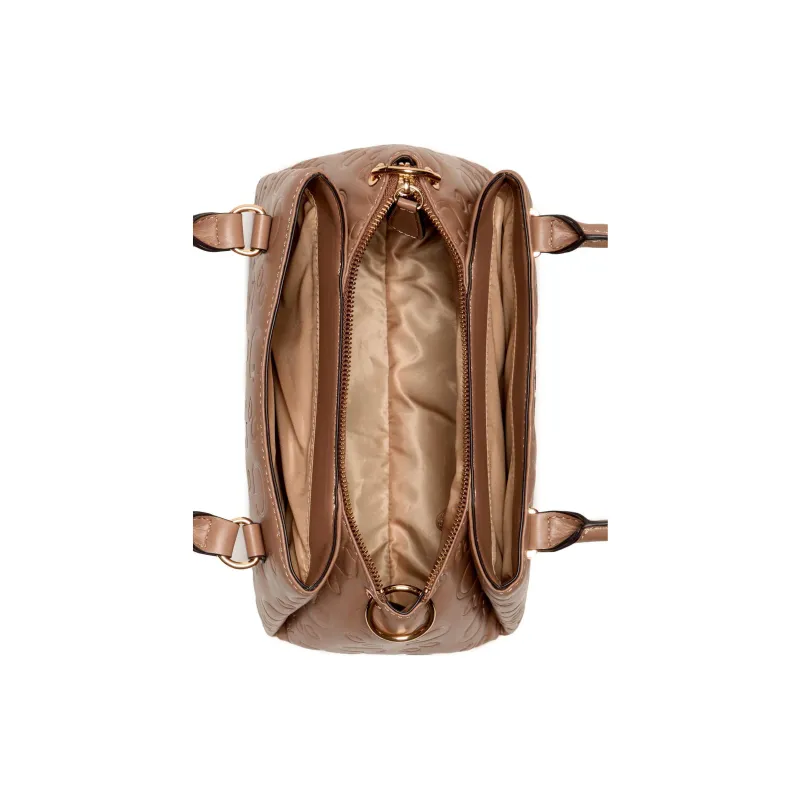 GUESS Artificial Leather Shoulder Bag Crossbody Bag Handbag Women's Chocolate-2