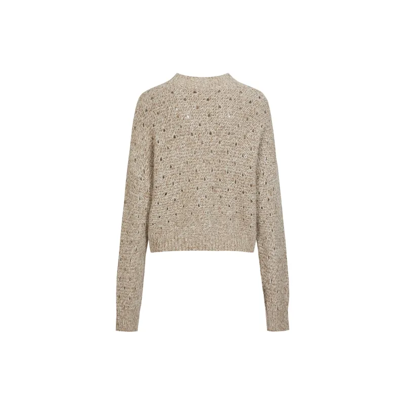 JZ. ANNAKRO Knitwear Women's Brown With Print-1