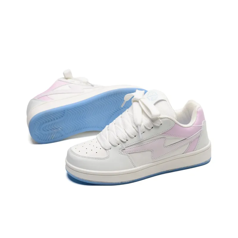 OAOQ Cushioning Height Increasing Abrasion Resistant Lightweight Mat Low Top Casual Shoes Unisex-44