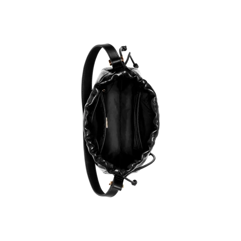 GUESS Artificial Leather Hobo Bag Shoulder Bag Trumpets Women's Black-2