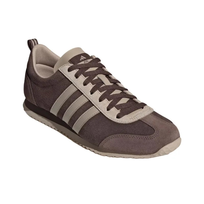 Adidas VS JOG 2.0 Anti Slip Wear Resistant Low Top Running Shoes Unisex Brown-2