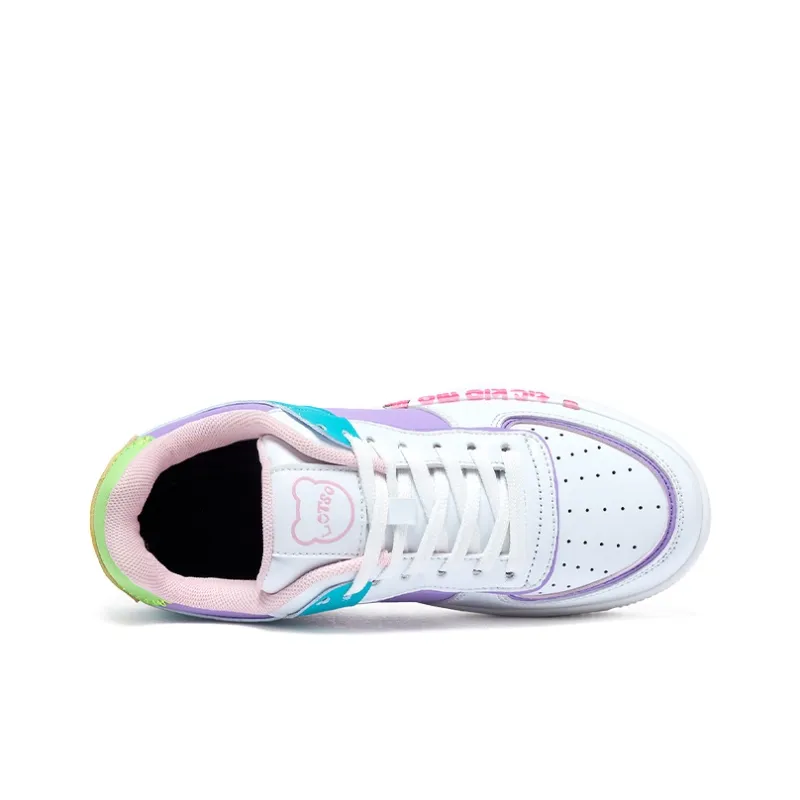 Disney Strawberry Bear Series Abrasion Resistant Breathable Slip Resistant Low Top Skateboard Shoes Women's-13
