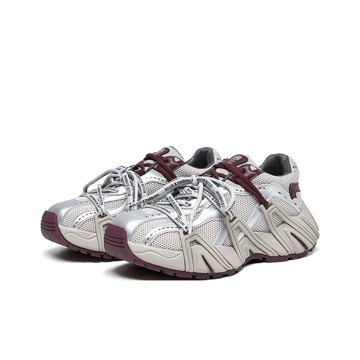 Acupuncture Height Increasing, Abrasion Resistant, Lightweight, And Breathable Low Top Chunky Sneakers Women's-9