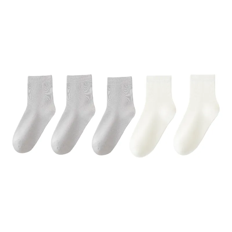 Yalu Mid Calf Socks Men's 5 Pack-2