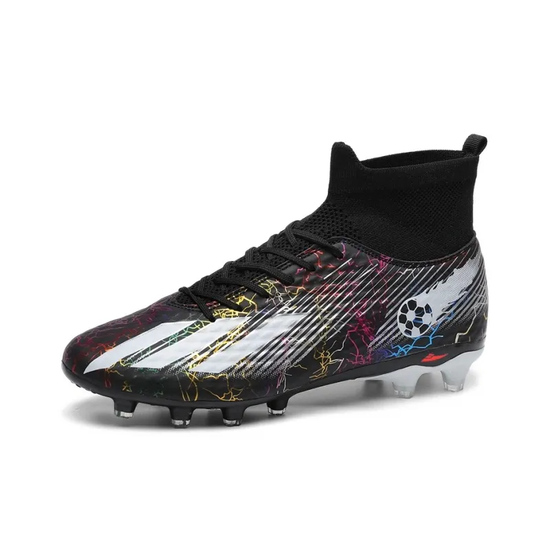 Kuding FG Rubber Long Studs Artificial Ground Natural Ground Impact-Resistant Soccer Shoes Unisex-1
