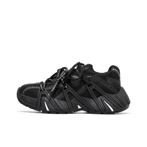 Acupuncture Height Increasing, Abrasion Resistant, Lightweight, And Breathable Low Top Chunky Sneakers Women's
