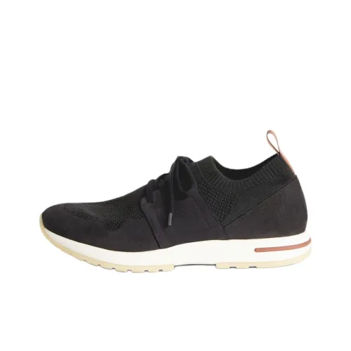 Loro Piana Casual Shoes Men Low-Top Black