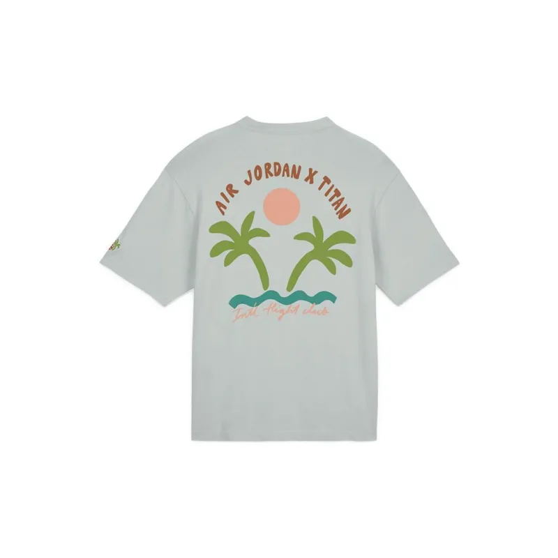 Jordan T-Shirt Unisex Ocean Dark Blue-1