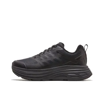 HOT POTATO Warm Cushioning Lightweight Slip Resistant Low Top Casual Trekking Shoes Unisex Warrior Black