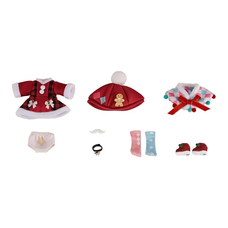 GSC Clay Doll Western Clothing Set 2022 Christmas Girl Chibi Figures-3