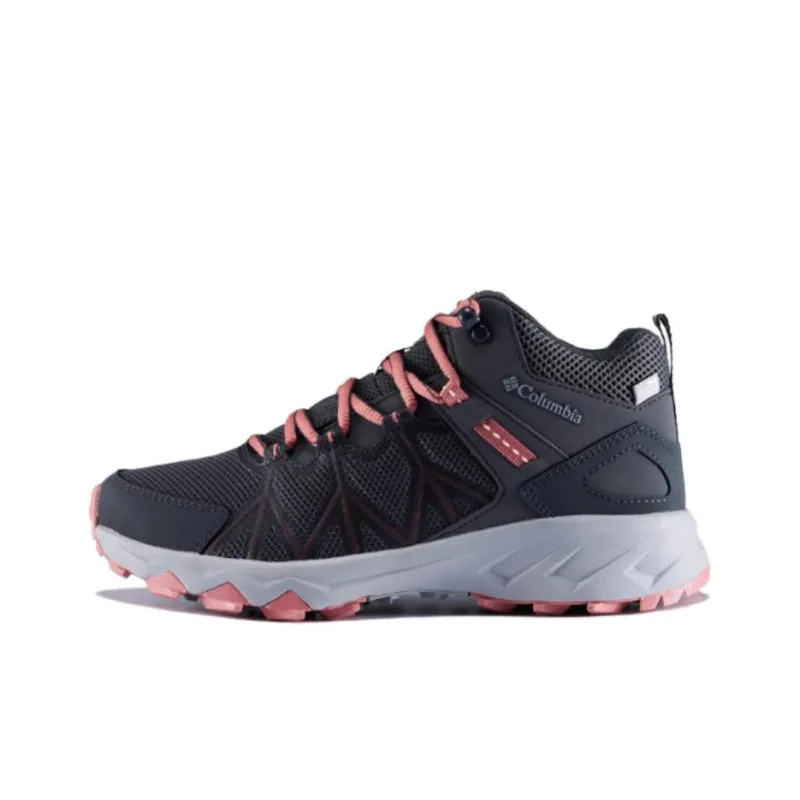Columbia Peakfreak 2 Anti Slip Wear Resistant Mid Top Hiking Shoes Women's Gray-0