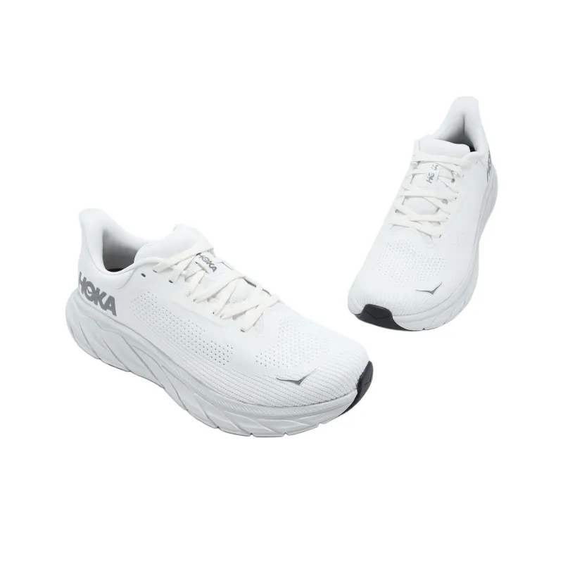 HOKA ONE ONE Arahi 7 2E Wide 'Blanc De Blanc Steel Wool'-2
