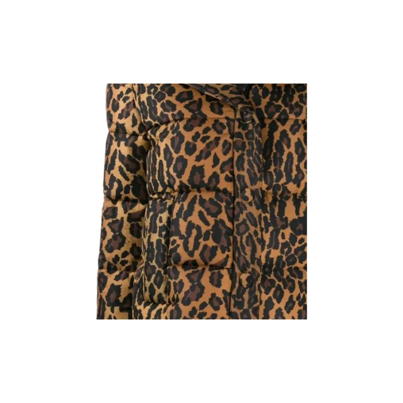 MIU MIU Puffer Jacket Women's Brown-5