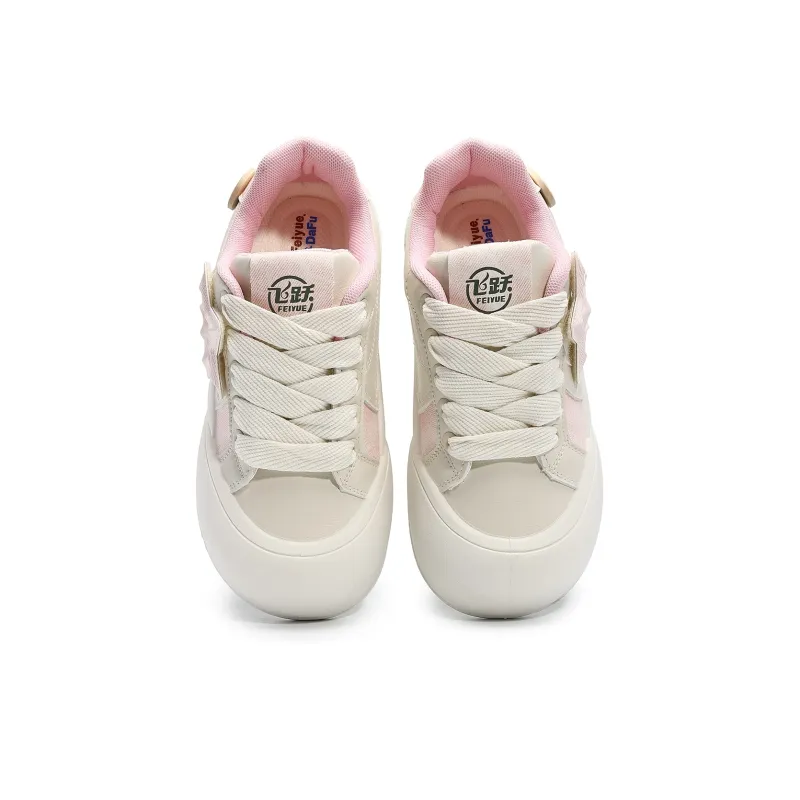 Feiyue Anti-Slip Wear-Resistant Low-Top Skateboard Shoes Women's-9