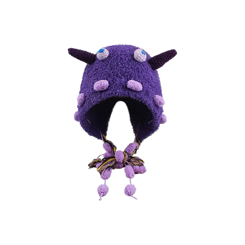 SLEEPYWALK Acrylic Beanies Women's-4