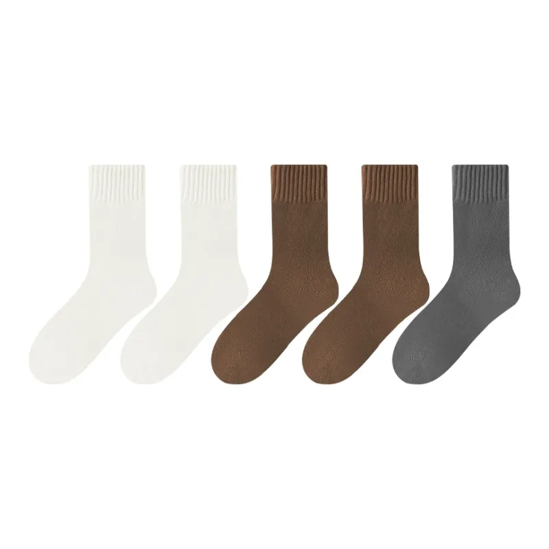 MADALLO Mid Calf Socks Women's 5 Pack-10