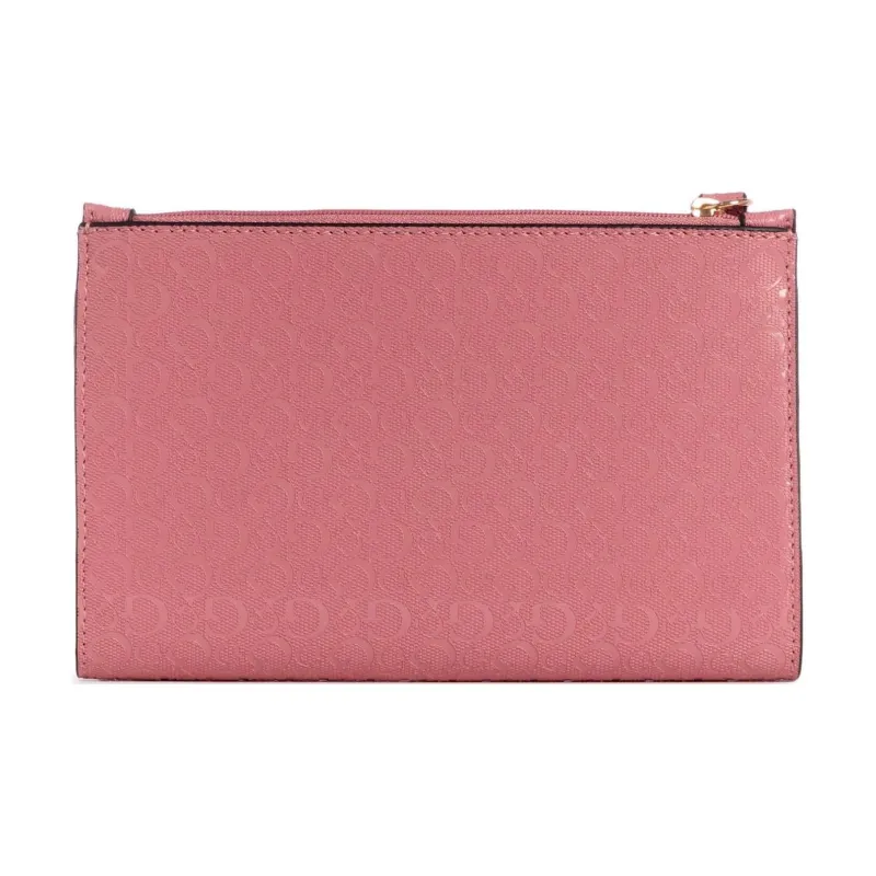 GUESS Artificial Leather Cell Phone Pouch Storage Bag Women's Pink-1