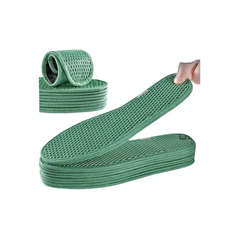 Footprint Tribe 3D Breathable Mesh+Water Resistant Non Woven Fabric Insoles Unisex-4