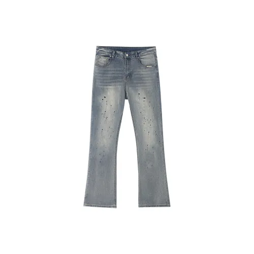 UNKNOWTAL Jeans Unisex Washed Blue