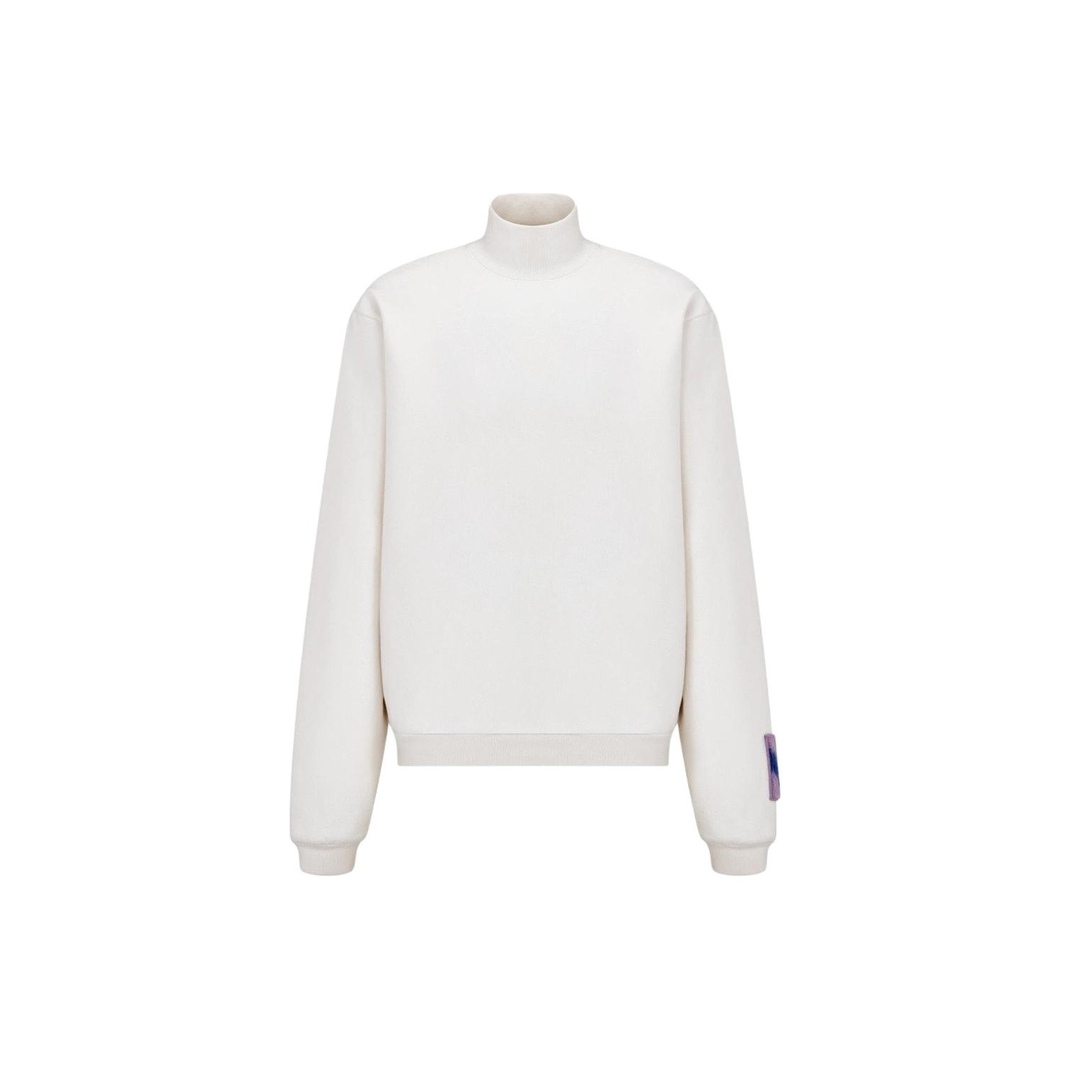 ディオール×イーアールエル DIOR×ERL 【Relaxed Fit Long-Sleeved T Shirt 】 ネックロゴ刺繍モックネック長袖T DIOR×ERL 【Relaxed Fit Long-Sleeved T Shirt 】ネックロゴ刺繍