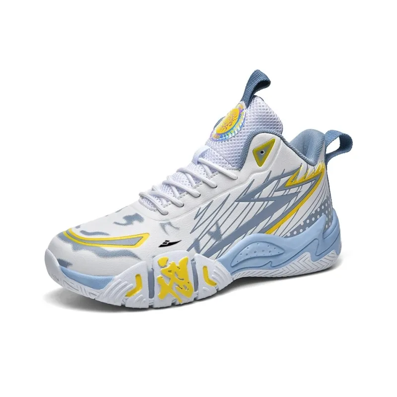 Kuding Cushioning High-Top Basketball Shoes Unisex-3