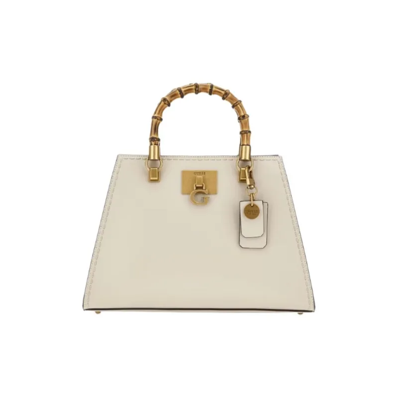 GUESS Polyurethane Handbag Women's Cream-0