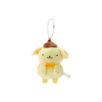 Sanrio Pompompurin, Set Of 2 Dolls Plush Pendant 10cm Height
