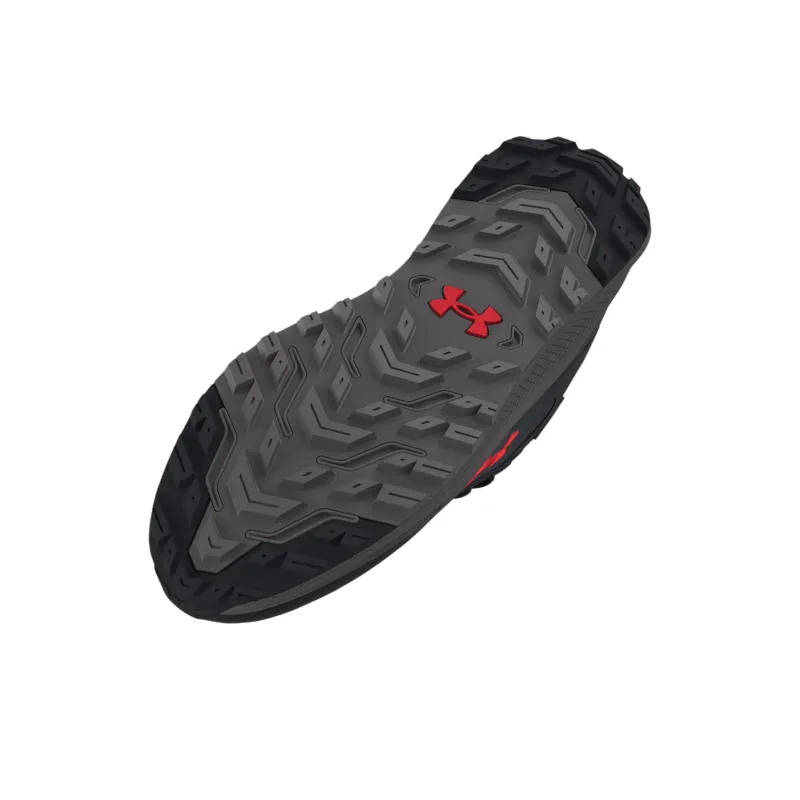 Under Armour Anti Slip Wear Resistant Low Top Running Shoes Men's Black-4