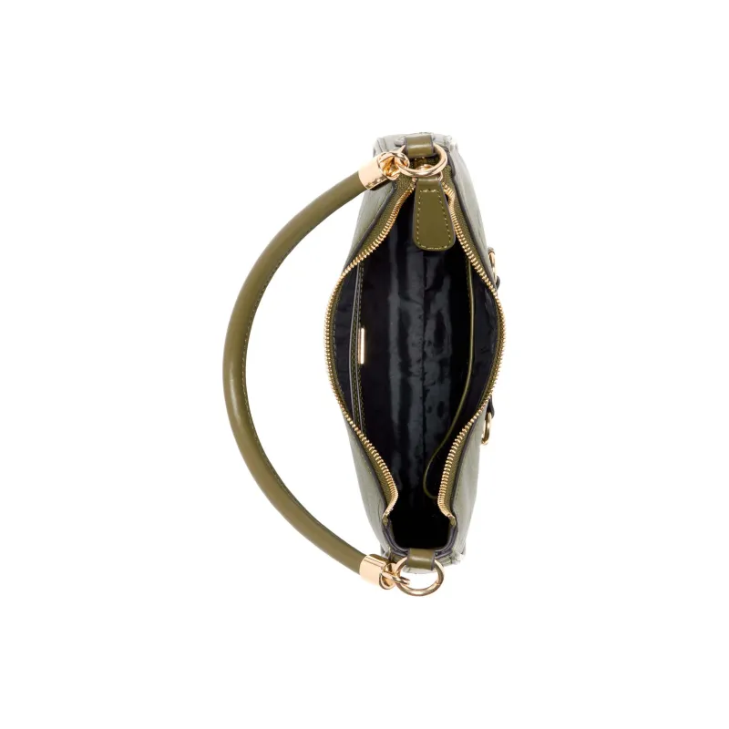 GUESS Artificial Leather Portable Crossbody Bag, Shoulder Bag Women's Green-2