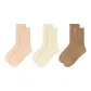 [3 Pack]Light Pink+Light Yellow+Camel