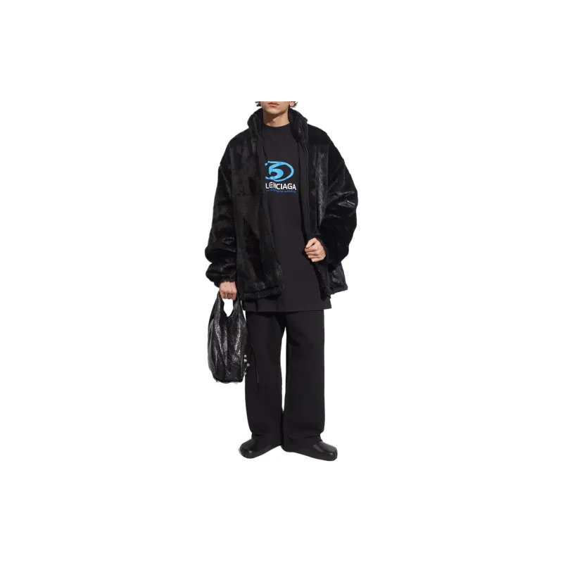 Balenciaga Logo Printed Crewneck Sweatshirt-1