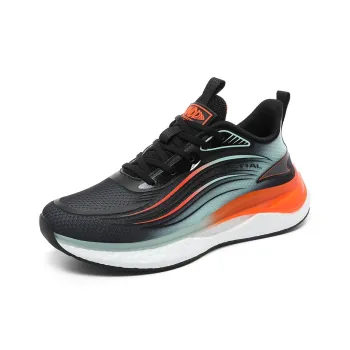 Kuding Cushioned Slip Resistant Abrasion Resistant Breathable Low Top Long Distance Running Running Shoes Men's