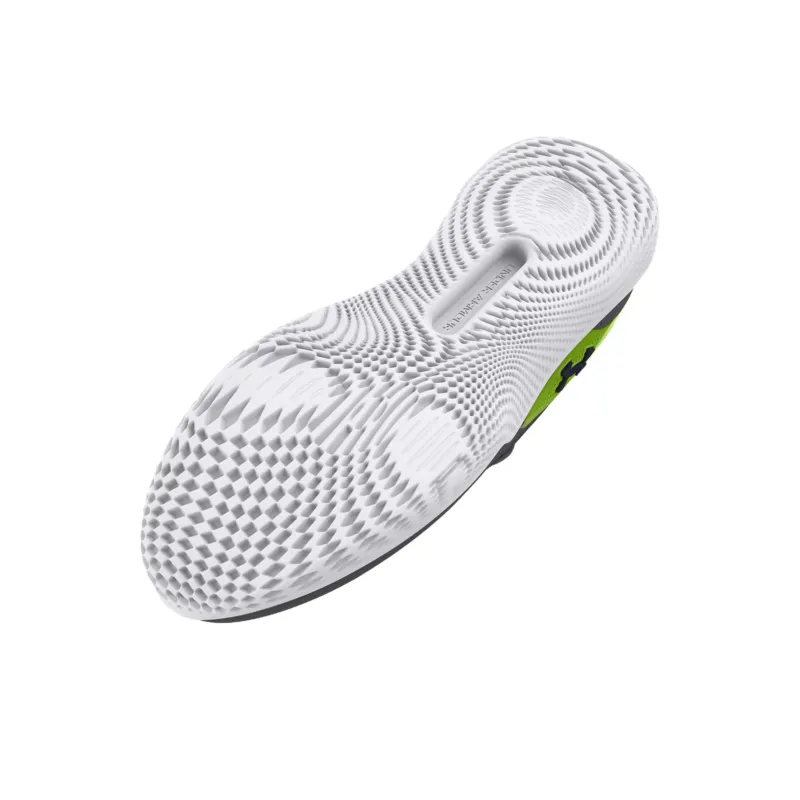 Under Armour Dynamic Anti Slip Wear Resistant Low Top Training Shoes Men's Green Gray-4