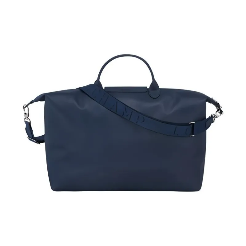 LONGCHAMP Le Pliage Xtra Cow Leather Dumpling Bag, Shoulder Bag, Crossbody Bag, Handbag, Travel Bag Trumpets Men's Blue-2