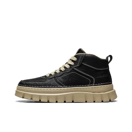 G.N.SHIJIA Casual Shoes Men Mid-Top