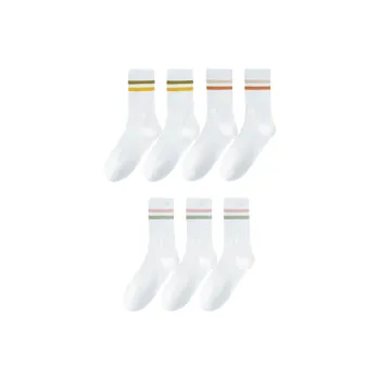Lan Miao Mid-Calf Socks Women's 7 Pack