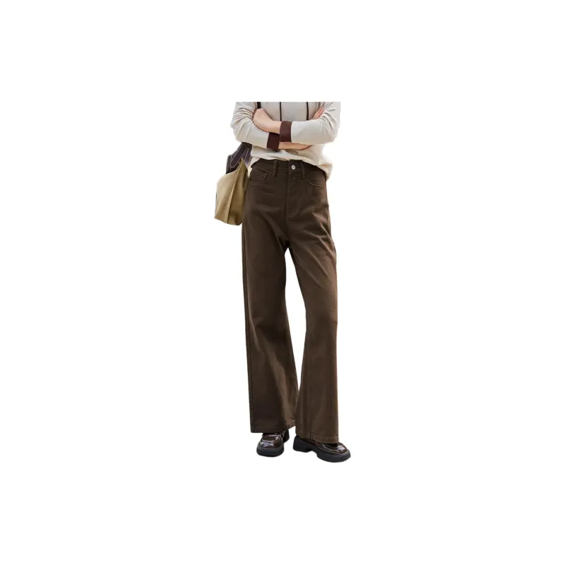 Dme Jeans Women's Coffee-1