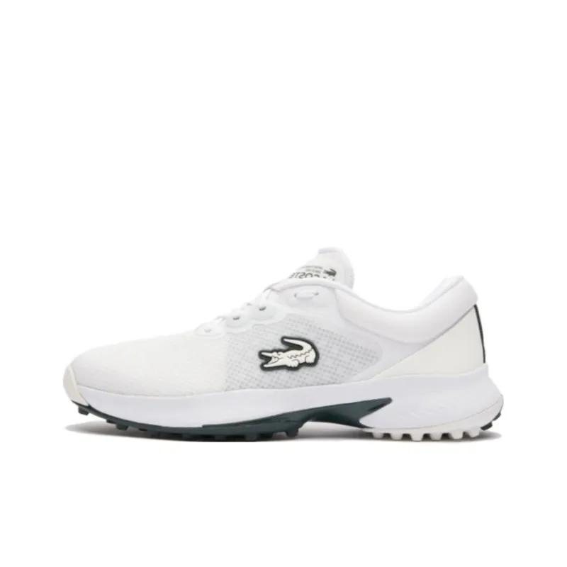 LACOSTE Low-Top Golf Shoes Men's White-0