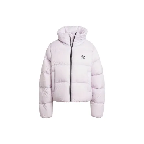 Adidas Originals Regen Puffer Jackets Women's Silver