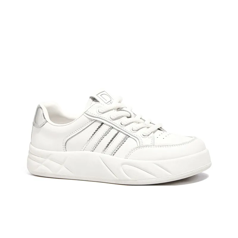 D:FUSE SCANDINAVIA Puffy Shoes Flat Shoes Anti-Slip And Wear-Resistant Lightweight Low-Top Skateboard Shoes Women's-2