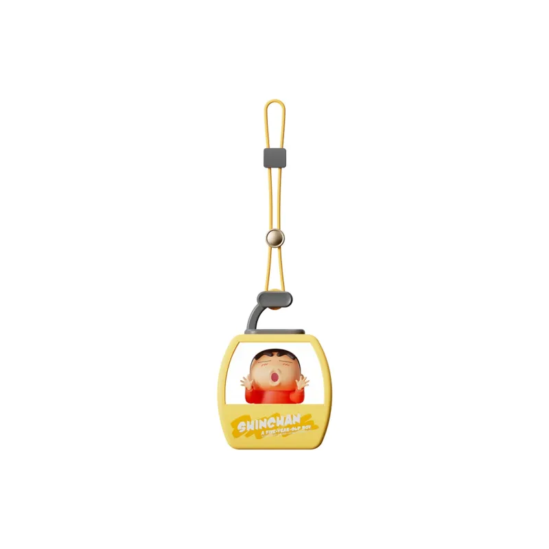 ROCK Crayon Shin Chan Solar Self Rotating Cute Plush Self Rotating Bedroom Desktop Chibi Figures-10