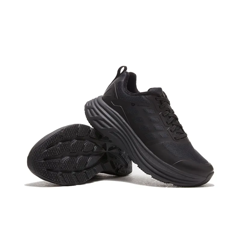 HOT POTATO Warm Cushioning Lightweight Slip Resistant Low Top Casual Trekking Shoes Unisex Warrior Black-4