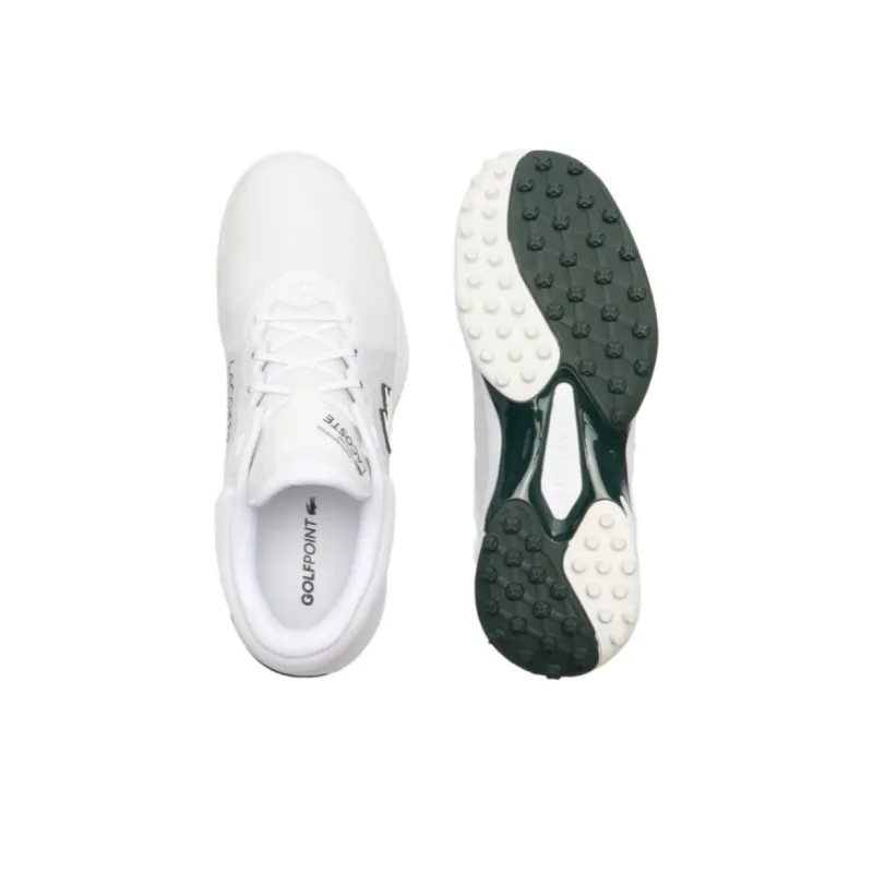 LACOSTE Low-Top Golf Shoes Men's White-4