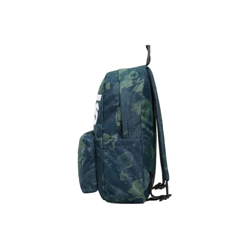 Vans Polyester Backpack Unisex Blue Green-2